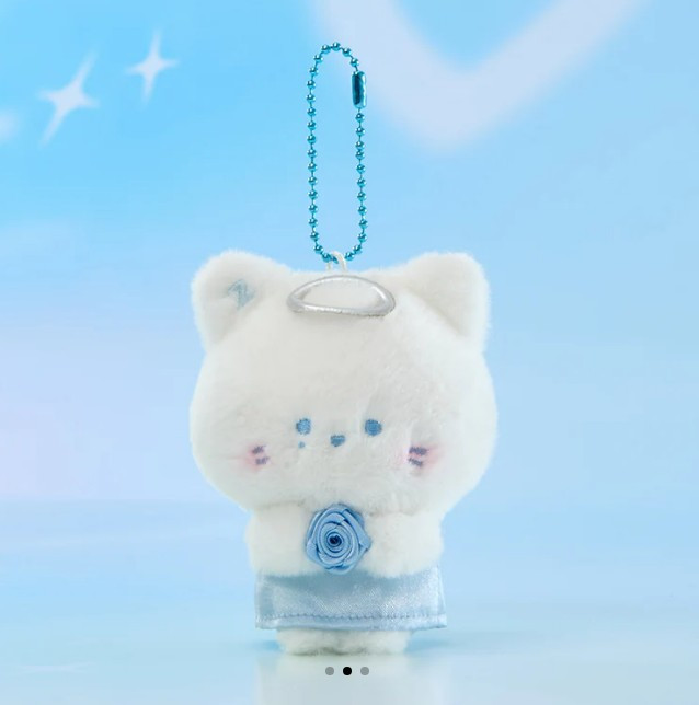 zeroni エンジェル リニニ ぬいぐるみ ZEROBASEONE - zeroni ANGEL PLUSH KEYRING (rinini) - interAsia